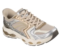 Skechers Slip-ins: Skech-Gel - Retro Pulse — NATURAL / GOLD 4