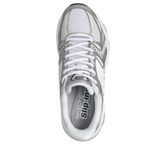 Skechers Slip-ins: Skech-Gel - Retro Pulse — WHT / BLACK / SILVER 2