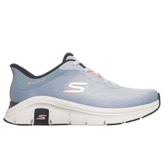 Skechers Slip-ins Relaxed Fit: Flex - Soft Icon — LIGHT BLUE / MULTI 1