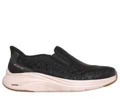 Skechers Slip-ins: Contour Foam - Cozy Fit Glowing Gem — BLACK / ROSE GOLD 1