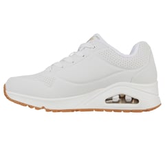 Skechers x JGoldcrown: UNO - Metallic Love — WHITE / GOLD 6
