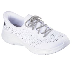 Skechers Slip-ins Martha Stewart: Bedford - Cherished Dream — WHITE / SILVER 4