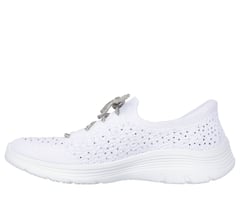 Skechers Slip-ins Martha Stewart: Bedford - Cherished Dream — WHITE / SILVER 5