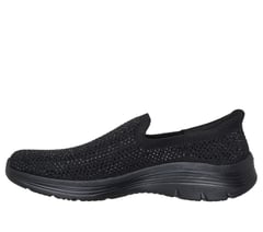 Skechers Slip-ins Martha Stewart: Bedford - Genuine Gem — BLACK 5