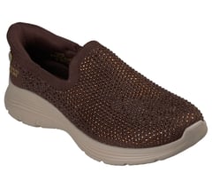 Skechers Slip-ins Martha Stewart: Bedford - Genuine Gem — CHOCOLATE 4
