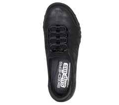 Skechers Slip-ins Relaxed Fit: Breathe-Easy - Authentic Charm — BLACK 2