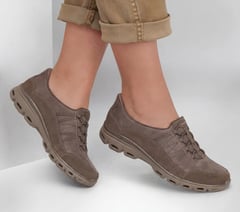 Skechers Slip-ins: Glide-Step Comfort - Soft Power — DARK TAUPE 2