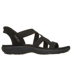 Skechers Slip-ins: Reggae Slim - Stretch Flex — BLACK 1
