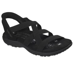 Skechers Slip-ins: Reggae Slim - Stretch Flex — BLACK 4