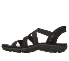 Skechers Slip-ins: Reggae Slim - Stretch Flex — BLACK 5