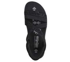 Skechers Slip-ins: Reggae Slim - Summer Sparkle — BLACK 2