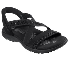 Skechers Slip-ins: Reggae Slim - Summer Sparkle — BLACK 4
