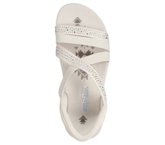 Skechers Slip-ins: Reggae Slim - Summer Sparkle — NATURAL 2