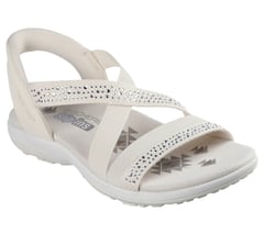 Skechers Slip-ins: Reggae Slim - Summer Sparkle — NATURAL 4