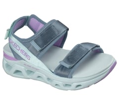 Glide-Step Altus Sandal - Sleek Motion — SILVER / AQUA 5
