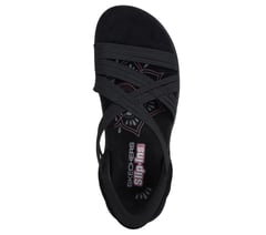 Skechers Slip-ins: Reggae Slim - Simply Stretchy! — BLACK 2