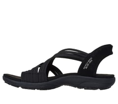 Skechers Slip-ins: Reggae Slim - Simply Stretchy! — BLACK 5