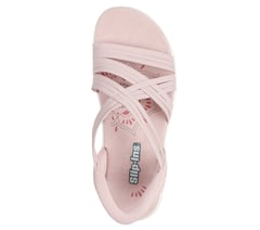 Skechers Slip-ins: Reggae Slim - Simply Stretchy! — BLUSH PINK 2