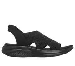 Skechers Slip-ins: Ultra Flex 3.0 Sandal - Glowing Icon — BLACK 1