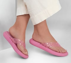 Relaxed Fit: Asana Luxe - Shimmer Days — HOT PINK 2