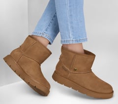 Skechers Slip-ins: Keepsakes Cozy - Cozy Shorty — CHESTNUT 2