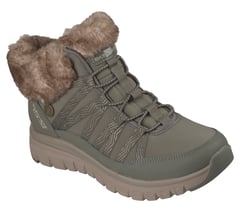 Skechers Slip-ins Waterproof: Graceful - Misty Strolls — OLIVE 4