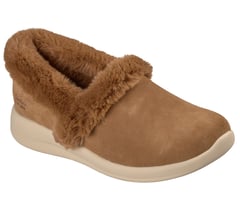 Skechers Slip-ins: Cozy Escape - Snowy Bliss — CHESTNUT 4