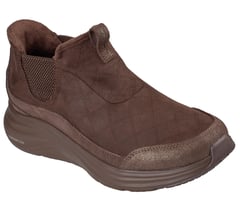Skechers Slip-ins Relaxed Fit: Contour Foam Boot - Cozy Fit Dash — CHOCOLATE 4