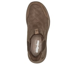 Skechers Slip-ins Relaxed Fit: Contour Foam Boot - Cozy Fit Dash — DARK TAUPE 2
