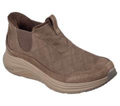 Skechers Slip-ins Relaxed Fit: Contour Foam Boot - Cozy Fit Dash — DARK TAUPE 4