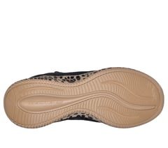 Skechers Slip-ins Relaxed Fit: Ultra Flex 4.0 Boot - Cozy Chic — BLACK / LEOPARD 3