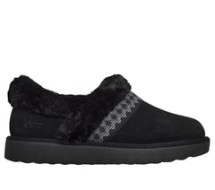 Skechers Slip-ins Relaxed Fit: Cozy Chateau - Soft Lounge — BLACK 1