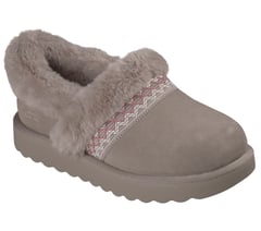 Skechers Slip-ins Relaxed Fit: Cozy Chateau - Soft Lounge — DARK TAUPE 4