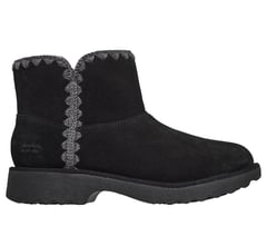 Skechers Slip-ins Relaxed Fit: Cozy Chalet - Shorty Snuggle — BLACK 1