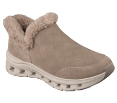 Skechers Slip-ins Relaxed Fit: Glide-Step Pro Boot - Warm Snuggles — TAUPE 4