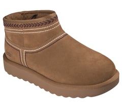 Skechers Slip-ins Relaxed Fit: Cozy Chateau - Cozy Mini Darling — CHESTNUT 4