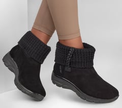 Skechers Slip-ins Relaxed Fit: Easy Going - Cozy Lovin' — BLACK 2