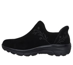 Skechers Slip-ins Relaxed Fit: Easy Going - Floral Moment — BLACK 5
