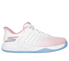 Skechers Slip-ins Relaxed Fit: Viper Court Reload — WHITE / LIGHT BLUE 1