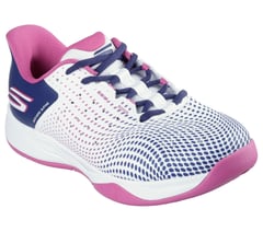 Skechers Slip-ins Relaxed Fit: Viper Court Reload — WHITE / NAVY 4