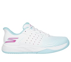 Skechers Slip-ins Relaxed Fit: Viper Court Reload — WHITE / TURQUOISE 1