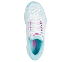 Skechers Slip-ins Relaxed Fit: Viper Court Reload — WHITE / TURQUOISE 2