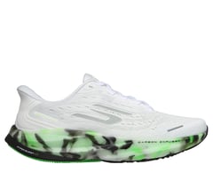Skechers Slip-ins: Aero Spark - Glow in the Dark — WHITE / GREEN 1