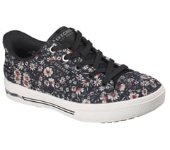 Skechers Slip-ins: Arch Fit Arcade - Wild Nite — BLACK / RED 4