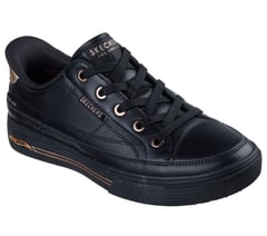 Skechers Slip-ins: Arch Fit Arcade - Catch Ya There — BLACK 4