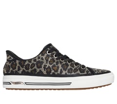 Skechers Slip-ins: Arch Fit Arcade - Dazzle You — BLACK / LEOPARD 1