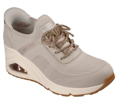 Skechers Slip-ins: Uno Wedge - Knitted Up — TAUPE 4