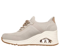 Skechers Slip-ins: Uno Wedge - Knitted Up — TAUPE 5