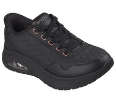 Skechers Slip-ins: UNO Flex - Cozy Fit On Air — BLACK 4
