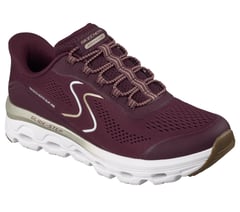 Skechers Slip-ins: Glide-Step Sole — BURGUNDY / GOLD 4